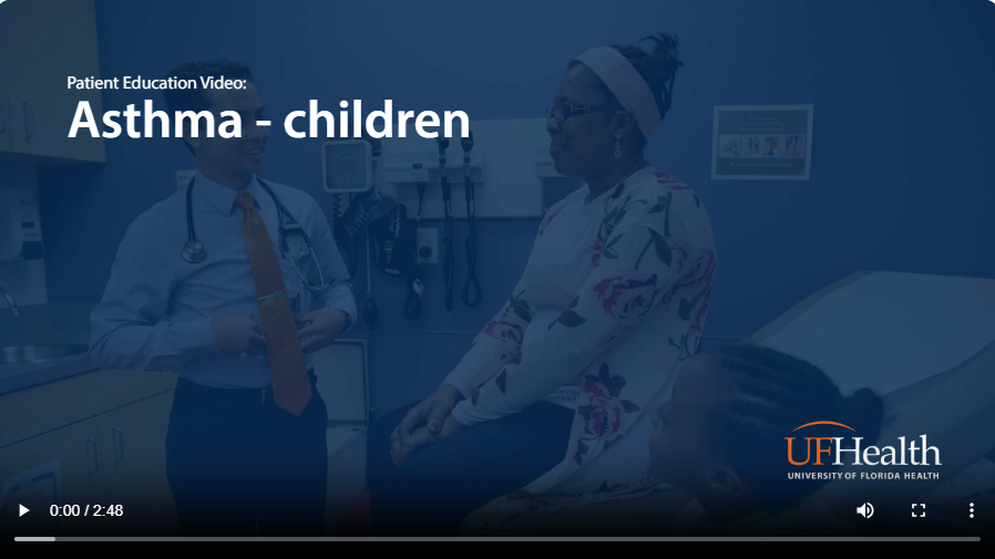 Asthma - Children (Video)